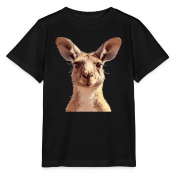Kangaroos Kangaroo - Stanley/Stella MINI CREATOR Kids’ T-Shirt - black - Front - Mikhail (115cm)
