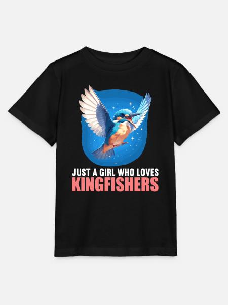 Eisvögel Eisvogel - Stanley/Stella Kinder T-Shirt MINI CREATOR - Schwarz