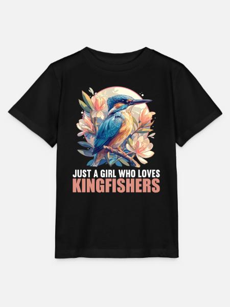 Eisvögel Eisvogel - Stanley/Stella Kinder T-Shirt MINI CREATOR  - Schwarz