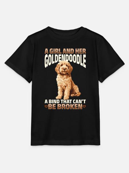 Goldendoodle Dog Owner - Stanley/Stella Kinder T-Shirt MINI CREATOR  - Schwarz