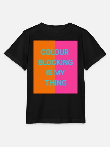 Farben mix - Stanley/Stella Kinder T-Shirt MINI CREATOR  - Schwarz