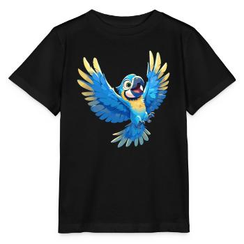L’ère de l’ara - T-shirt bio MINI CREATOR Stanley/Stella Enfant - noir - Devant - Mikhail (115cm)