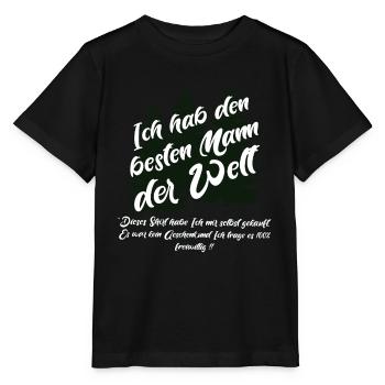 I've got the best man in the world - Stanley/Stella MINI CREATOR Kids’ T-Shirt - black - Front - Mikhail (115cm)