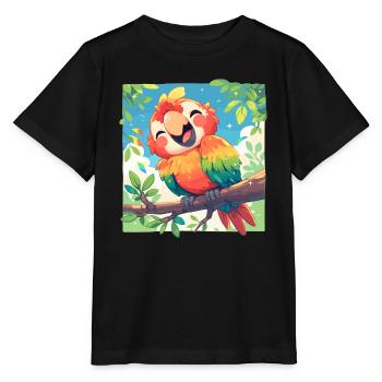 L’ère de l’ara - T-shirt bio MINI CREATOR Stanley/Stella Enfant - noir - Devant - Mikhail (115cm)