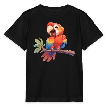 L’ère de l’ara - T-shirt bio MINI CREATOR Stanley/Stella Enfant - noir - Devant - Mikhail (115cm)