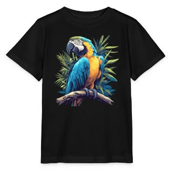 L’ère de l’ara - T-shirt bio MINI CREATOR Stanley/Stella Enfant - noir - Devant - Mikhail (115cm)