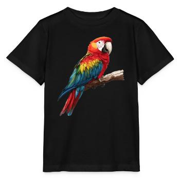 L’ère de l’ara - T-shirt bio MINI CREATOR Stanley/Stella Enfant - noir - Devant - Mikhail (115cm)