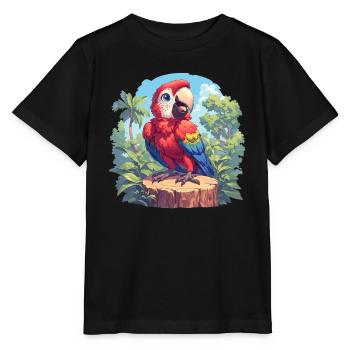 L’ère de l’ara - T-shirt bio MINI CREATOR Stanley/Stella Enfant - noir - Devant - Mikhail (115cm)