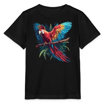 L’ère de l’ara - T-shirt bio MINI CREATOR Stanley/Stella Enfant - noir - Devant - Mikhail (115cm)