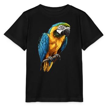 L’ère de l’ara - T-shirt bio MINI CREATOR Stanley/Stella Enfant - noir - Devant - Mikhail (115cm)