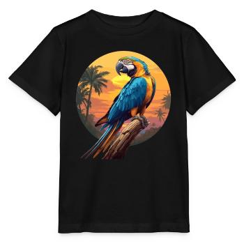 L’ère de l’ara - T-shirt bio MINI CREATOR Stanley/Stella Enfant - noir - Devant - Mikhail (115cm)