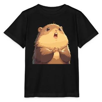 Murmeltiere Murmeltier - Stanley/Stella Kinder T-Shirt MINI CREATOR  - Schwarz - Vorne - Mikhail (115cm)