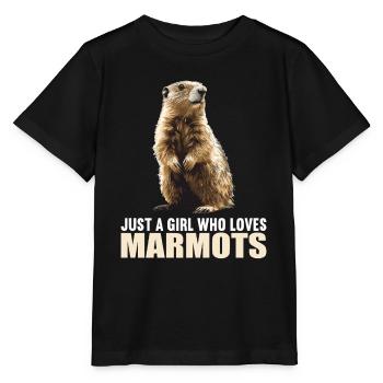 Marmottes Marmottes - T-shirt bio MINI CREATOR Stanley/Stella Enfant - noir - Devant - Mikhail (115cm)