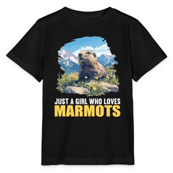 Marmottes Marmottes - T-shirt bio MINI CREATOR Stanley/Stella Enfant - noir - Devant - Mikhail (115cm)