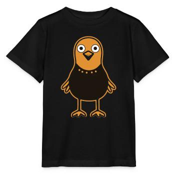 Waldschnepfe - Stanley/Stella Kinder T-Shirt MINI CREATOR  - Schwarz - Vorne - Mikhail (115cm)