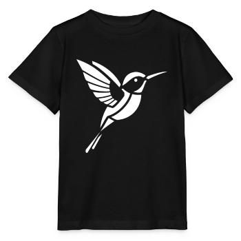 Kolibri - Stanley/Stella Kinder T-Shirt MINI CREATOR  - Schwarz - Vorne - Mikhail (115cm)