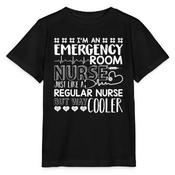 Emergency Nurse Emergency Nurse Cooler - Stanley/Stella MINI CREATOR Kids’ T-Shirt - black - Front - Mikhail (115cm)