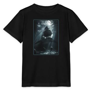 Requins Requin - T-shirt bio MINI CREATOR Stanley/Stella Enfant - noir - Devant - Mikhail (115cm)