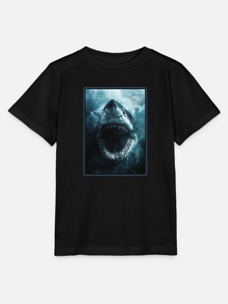 Haie Hai - Stanley/Stella Kinder T-Shirt MINI CREATOR - Schwarz