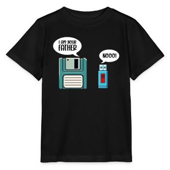 Programmer Computer Coding Software Developer - Stanley/Stella MINI CREATOR Kids’ T-Shirt - black - Front - Mikhail (115cm)