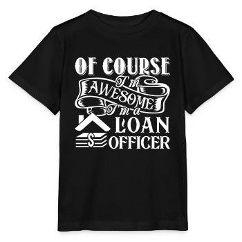 Loan Officer Awesome Loan Officer - Stanley/Stella MINI CREATOR Kids’ T-Shirt - black - Front - Mikhail (115cm)