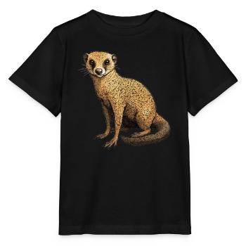 La mangouste de mangouste - T-shirt bio MINI CREATOR Stanley/Stella Enfant - noir - Devant - Mikhail (115cm)
