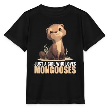 La mangouste de mangouste - T-shirt bio MINI CREATOR Stanley/Stella Enfant - noir - Devant - Mikhail (115cm)