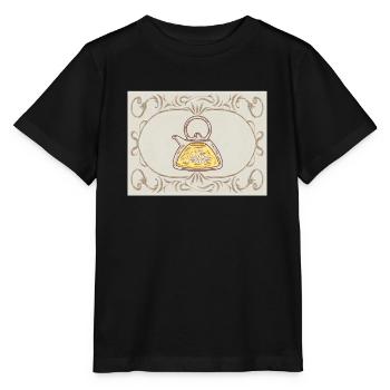 Théière Florale Vintage Illustration Flora Vintage - T-shirt bio MINI CREATOR Stanley/Stella Enfant - noir - Devant - Mikhail (115cm)