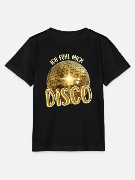 Ich fühl mich Disco. Tanzen Tänzer Discothek - Stanley/Stella Kinder T-Shirt MINI CREATOR - Schwarz