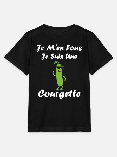 Zucchini-Humor - Stanley/Stella Kinder T-Shirt MINI CREATOR - Schwarz
