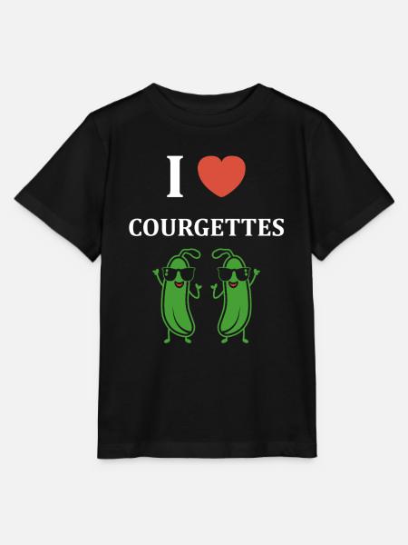 Zucchini-Humor - Stanley/Stella Kinder T-Shirt MINI CREATOR - Schwarz