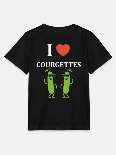 Zucchini-Humor - Stanley/Stella Kinder T-Shirt MINI CREATOR  - Schwarz