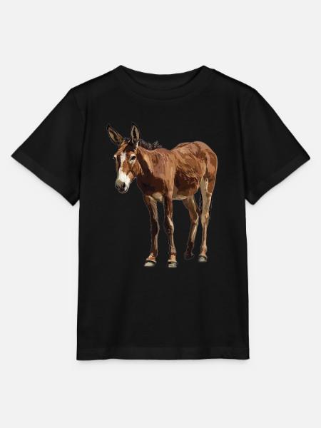 Maultiere Maultier - Stanley/Stella Kinder T-Shirt MINI CREATOR - Schwarz
