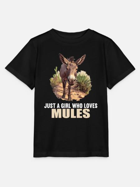 Maultiere Maultier - Stanley/Stella Kinder T-Shirt MINI CREATOR  - Schwarz