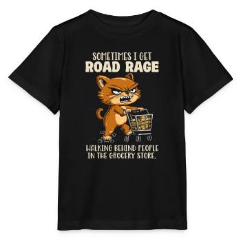 Parfois, j’ai de la rage au volant derrière les gens dans le - T-shirt bio MINI CREATOR Stanley/Stella Enfant - noir - Devant - Mikhail (115cm)