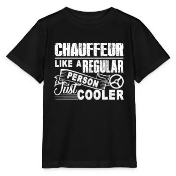 Chauffeur Chauffeur Cooler - Stanley/Stella MINI CREATOR Kids’ T-Shirt - black - Front - Mikhail (115cm)