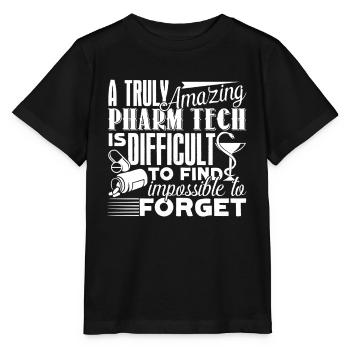 Pharmacy Technician Amazing Pharmacy Technician - Stanley/Stella MINI CREATOR Kids’ T-Shirt - black - Front - Mikhail (115cm)