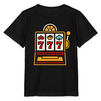 Casino - Stanley/Stella MINI CREATOR Kids’ T-Shirt - black - Front - Mikhail (115cm)