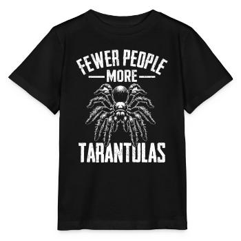Drôle Tarentule Introverti Arachnide Animal de compagnie exotique - T-shirt bio MINI CREATOR Stanley/Stella Enfant - noir - Devant - Mikhail (115cm)