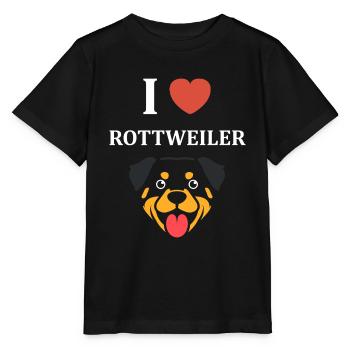 rottweiler - T-shirt bio MINI CREATOR Stanley/Stella Enfant - noir - Devant - Mikhail (115cm)