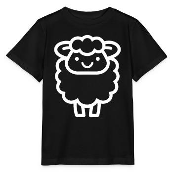 Schaf - Stanley/Stella Kinder T-Shirt MINI CREATOR  - Schwarz - Vorne - Mikhail (115cm)