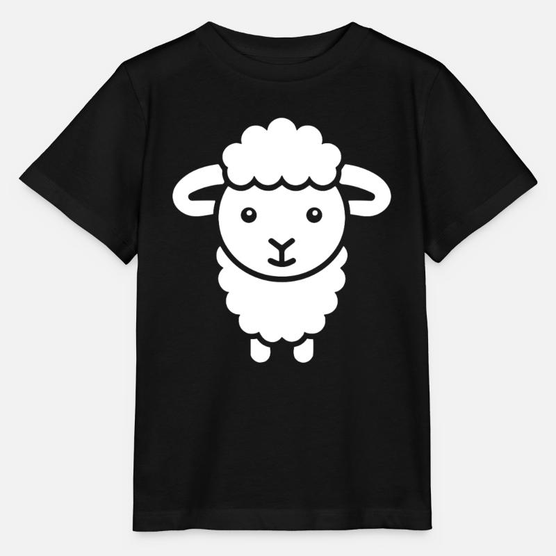 Schaf - Stanley/Stella Kinder T-Shirt MINI CREATOR - Schwarz
