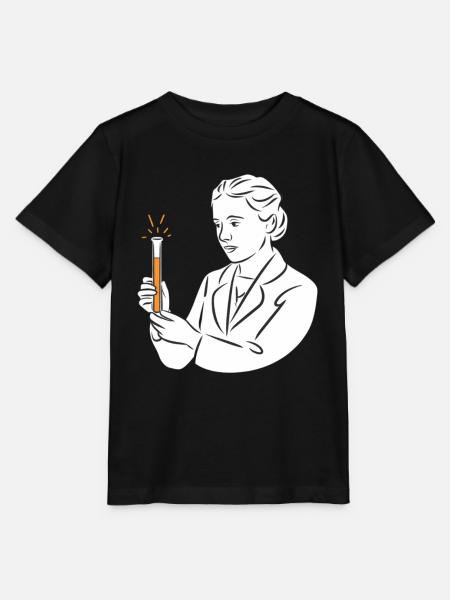 Inspiring Scientist Line Art Design - Stanley/Stella Kinder T-Shirt MINI CREATOR - Schwarz