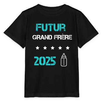 Future big brother 2025 bottle announcement pregnancy - Stanley/Stella MINI CREATOR Kids’ T-Shirt - black - Front - Mikhail (115cm)
