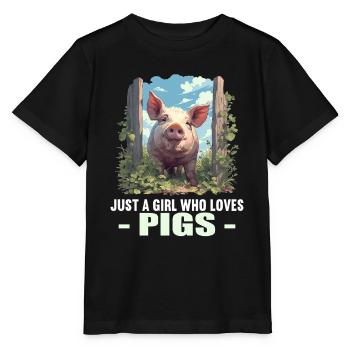Cochon Cochon - T-shirt bio MINI CREATOR Stanley/Stella Enfant - noir - Devant - Mikhail (115cm)