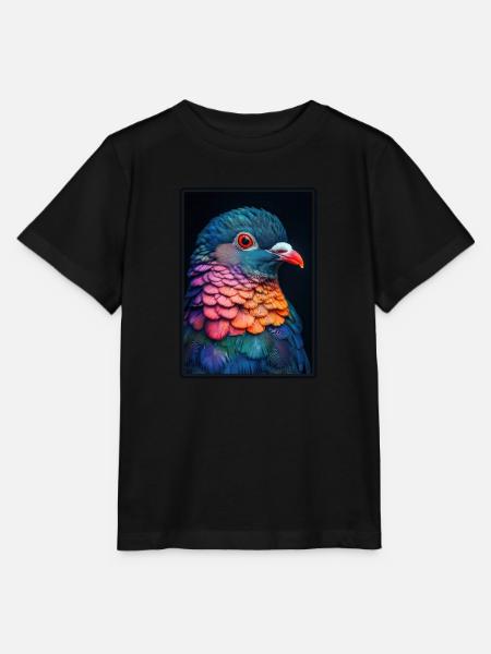 Tauben Taube - Stanley/Stella Kinder T-Shirt MINI CREATOR  - Schwarz