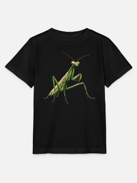 Gottesanbeterinnenen Gottesanbeterin - Stanley/Stella Kinder T-Shirt MINI CREATOR - Schwarz