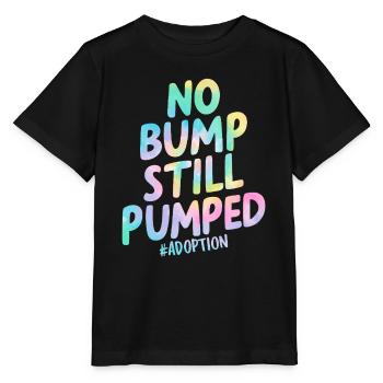 Keine Beule Immer noch Welpe Lustige Adoption Tie Dye - Stanley/Stella Kinder T-Shirt MINI CREATOR  - Schwarz - Vorne - Mikhail (115cm)