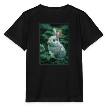 Bunny Bunny - Stanley/Stella MINI CREATOR Kids’ T-Shirt - black - Front - Mikhail (115cm)