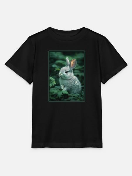 Hasen Hase - Stanley/Stella Kinder T-Shirt MINI CREATOR - Schwarz